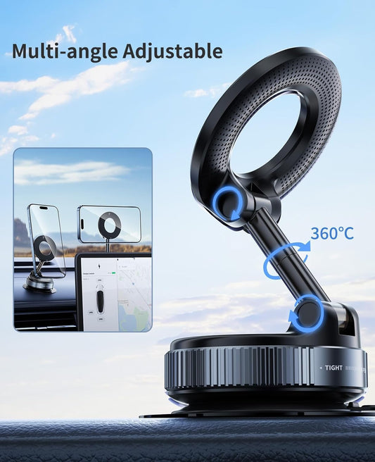 360° Vaccum Magnetic Phone Holder